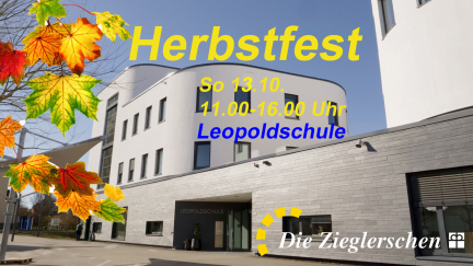 Herbstfest Leopoldschule